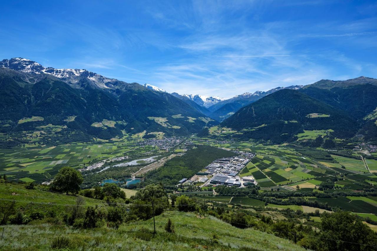 B & B Apartments Ortlerblick Sluderno Luaran gambar